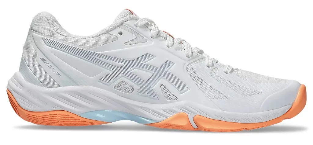 Asics Blade FF Women's Court Shoe White/Grey Blue