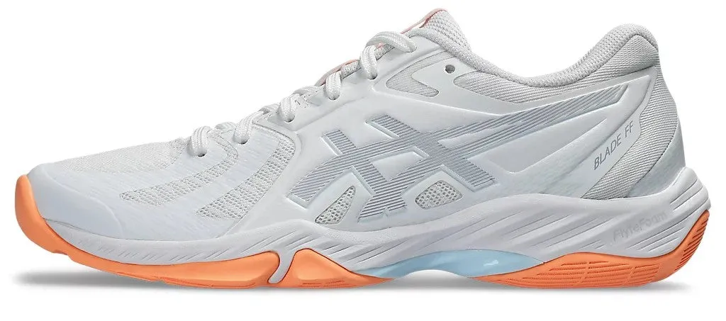 Asics Blade FF Women's Court Shoe White/Grey Blue