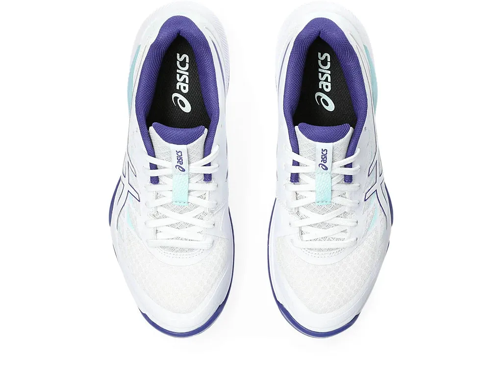 Asics Gel-Tactic 12 Women White/Eggplant