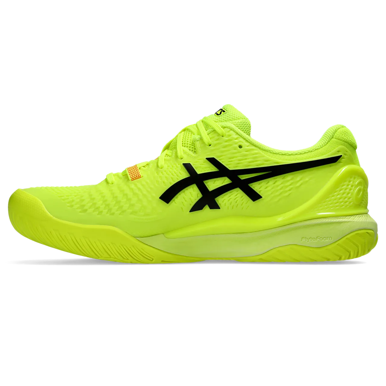 Asics Men's Gel Resolution 9 Tennis Shoes Paris Safety Yellow