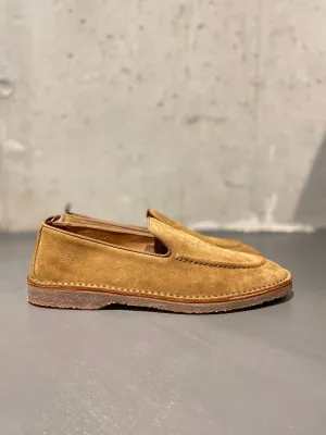 BUTTERO ARGENTARIO LOAFER SUEDE TAN