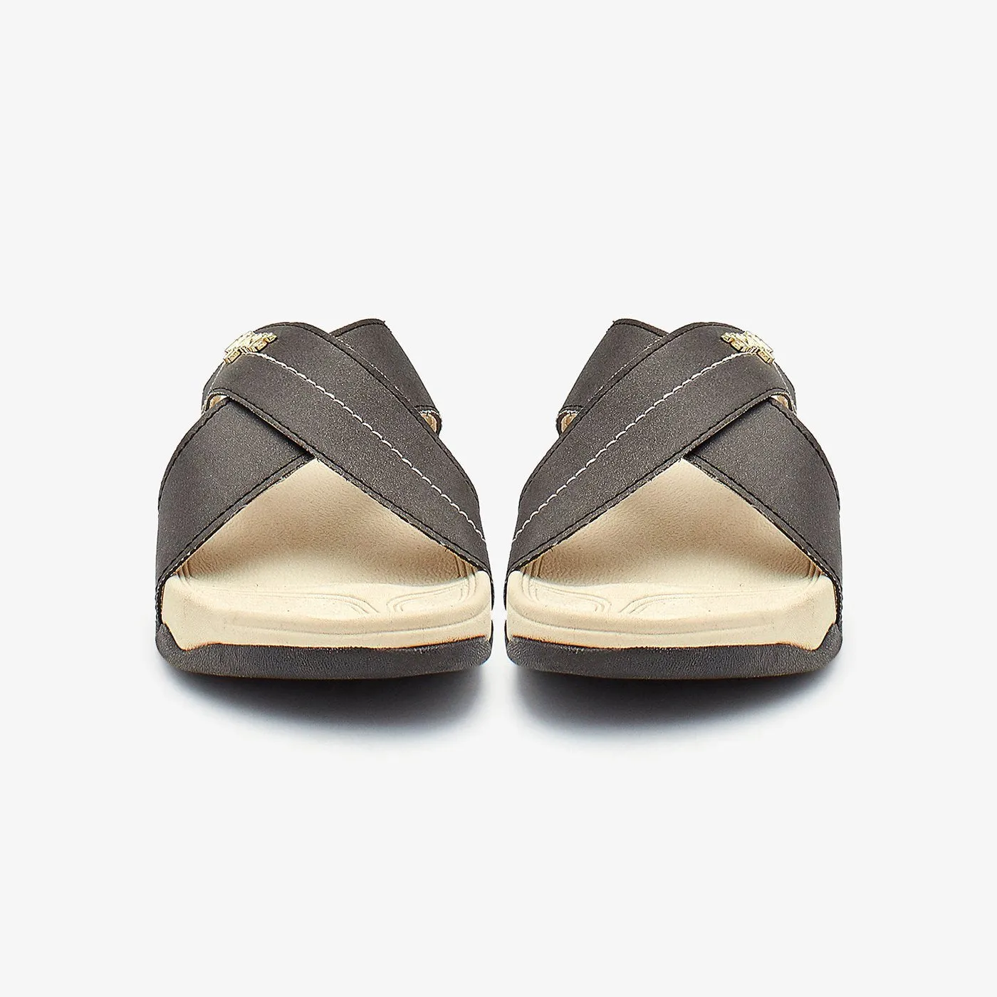 Daily Comfort Cross-Strap Chappals