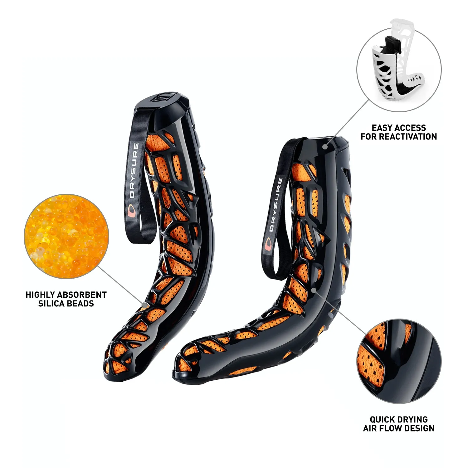 DRYSURE EXTREME - Orange & Black