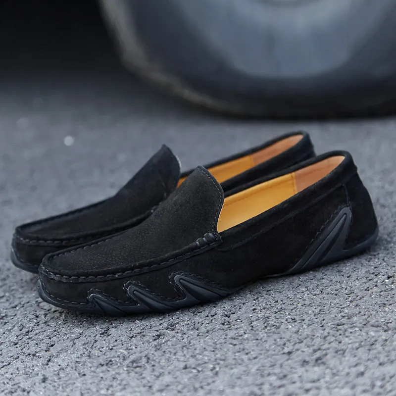 Elegant Pu Slip-On Loafers