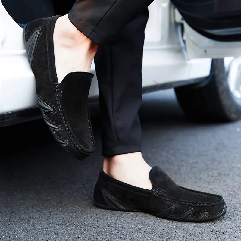 Elegant Pu Slip-On Loafers