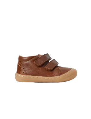 Everyday shoe Velcro - Hazelnut