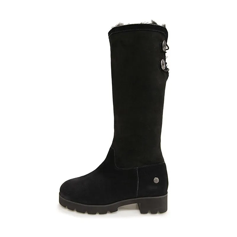 June Tall Sheepskin Boot