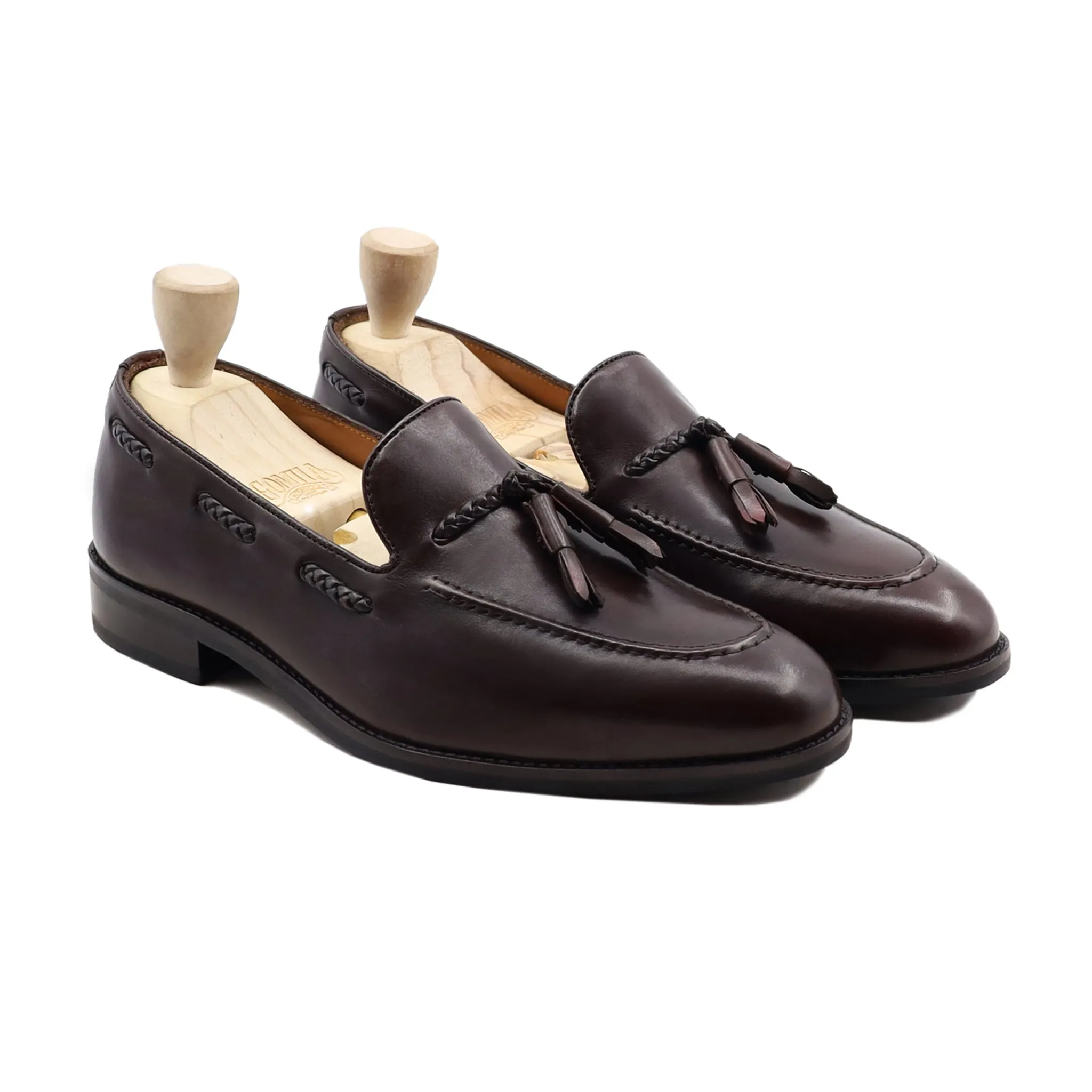 Moscow - Men's Dark Brown Calf Leather Loafer