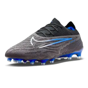 Nike Phantom GX Elite AG-Pro Soccer Cleats (Black/Chrome-Hyper Royal)