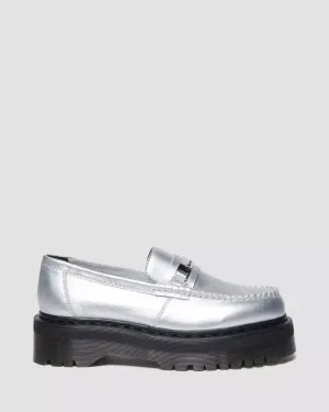 Penton II Quad Metallic Leather Loafers