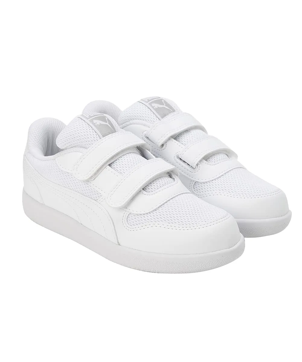 Puma Unisex-Kid -Punch Comfort Jr White-White Sneaker - 2UK (39613102)