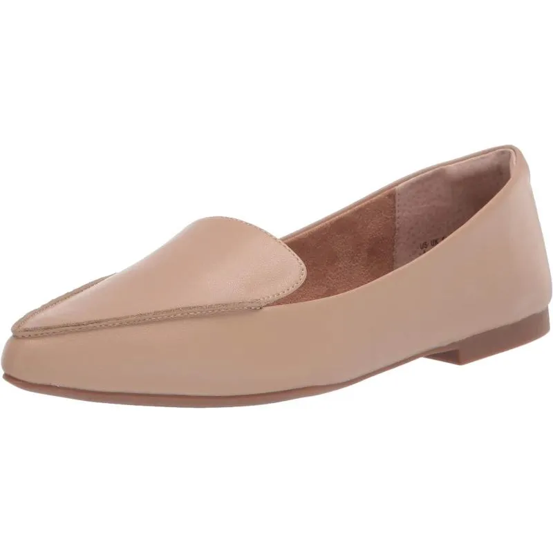 Sleek Minimalist Leather Loafer For Women