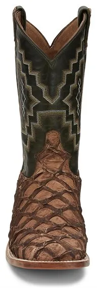 TONY LAMA MEN'S LEVIATHAN PIRARUCU WESTERN BOOT - 6082