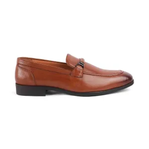 Tresmode Rofel Tan Men's Leather Loafers