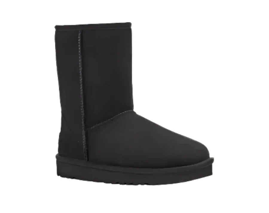 WOMEN'S UGG CLASSIC SHORT II | BLACK