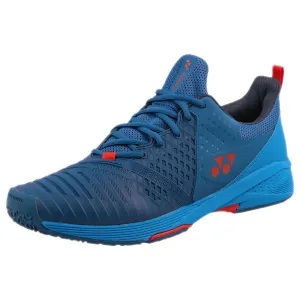 Yonex Men's Sonicage 3 - Clay - Navy/Red